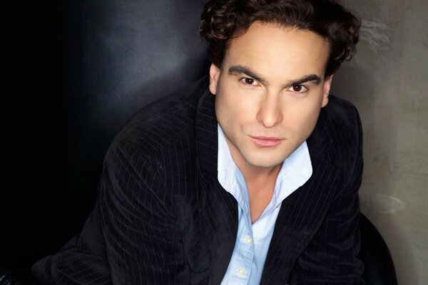 The actor who starred in The Big Bang Theory Johnny Galecki 