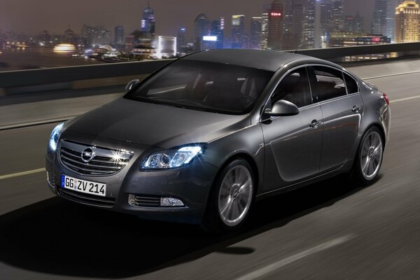 The Opel model is ideal for the city and even night trips