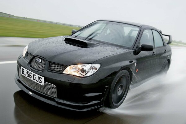 Subaru Impreza 2006 release in black