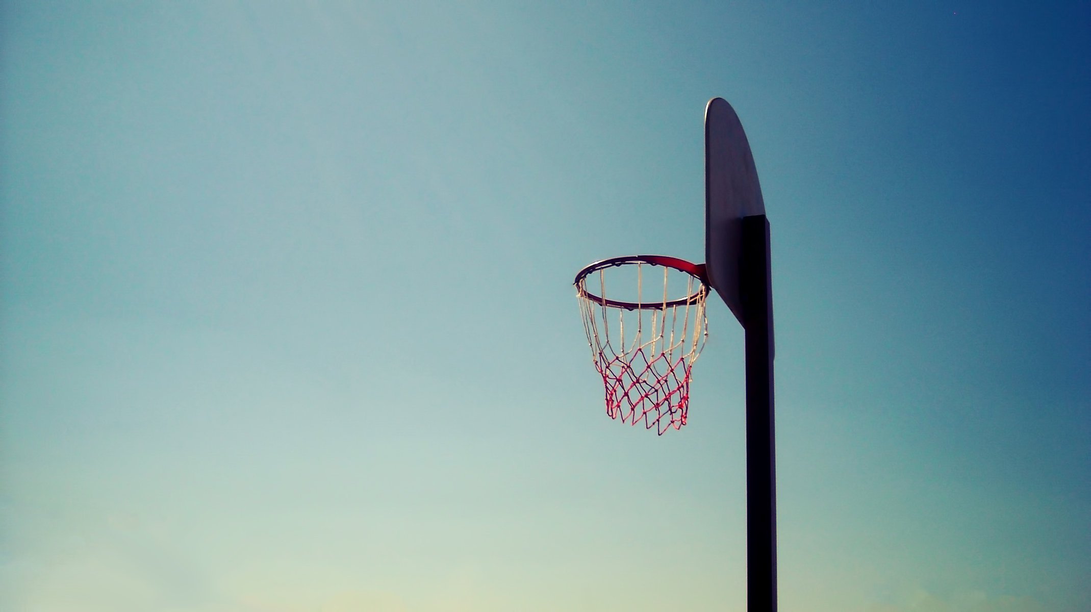 minimalisme anneau basket-ball nba ciel