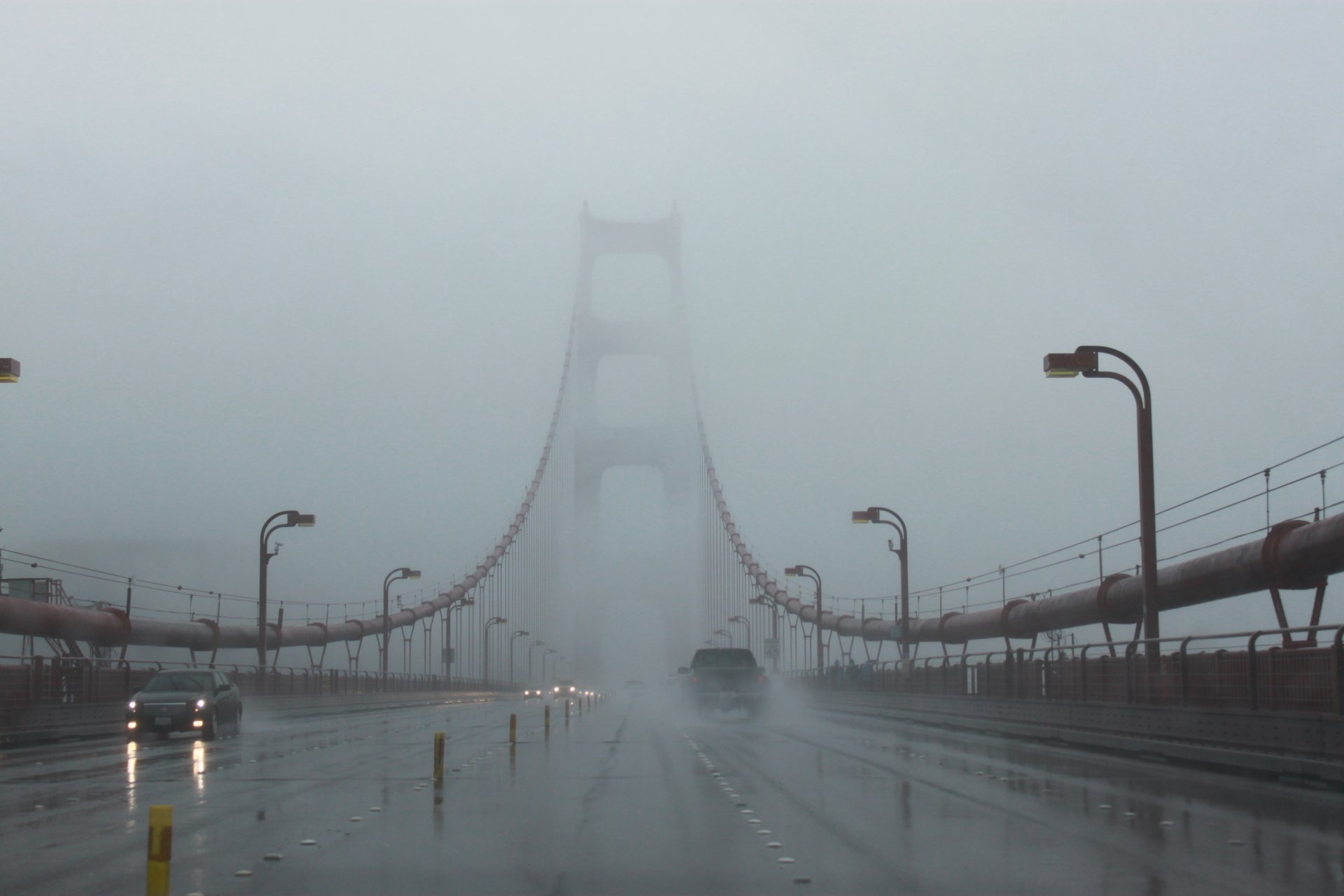 niebla puente maquinaria