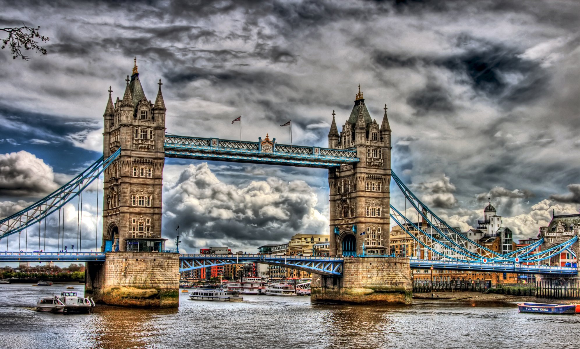 londres puente río