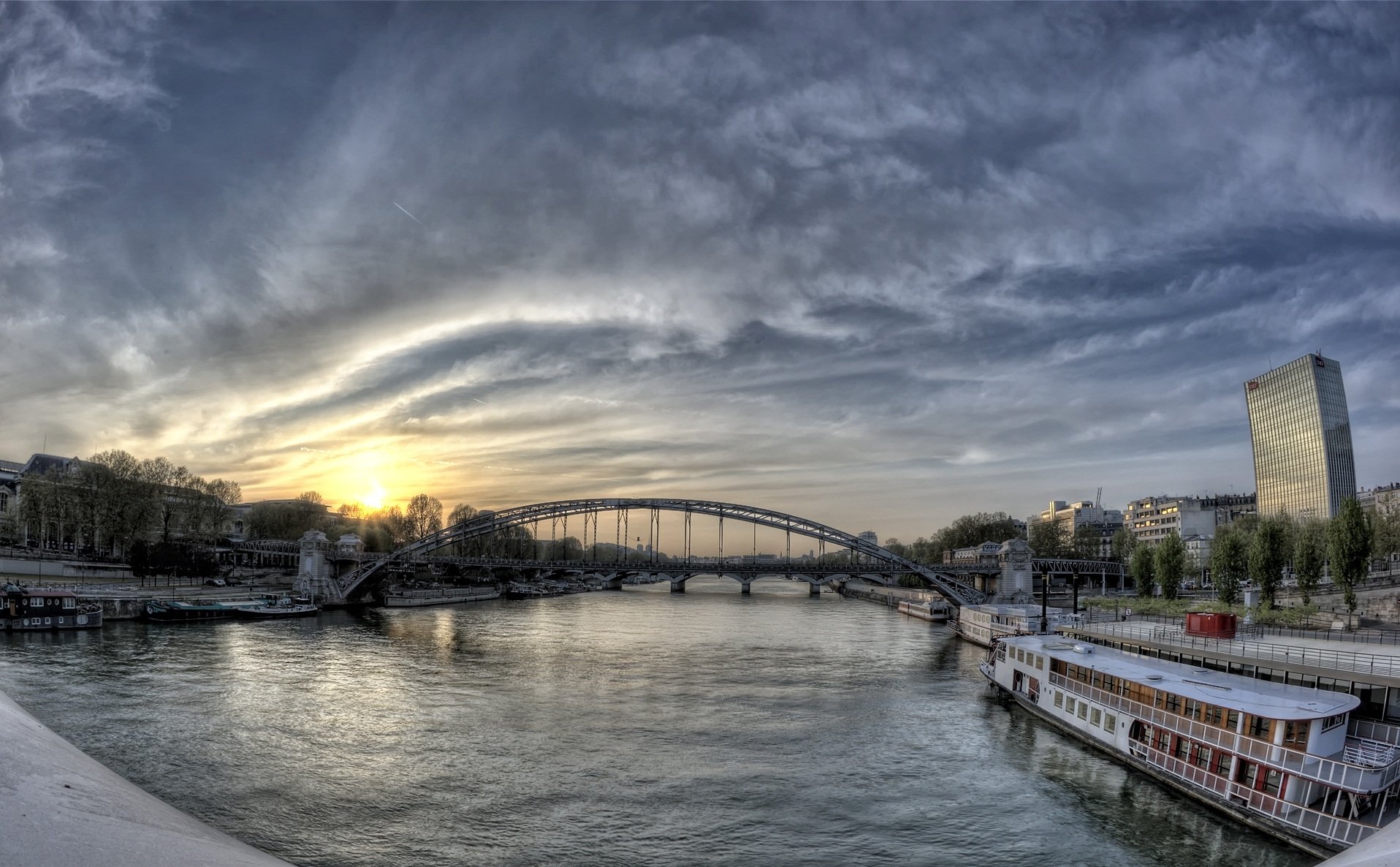 paris france pont d & apos; austerlitz