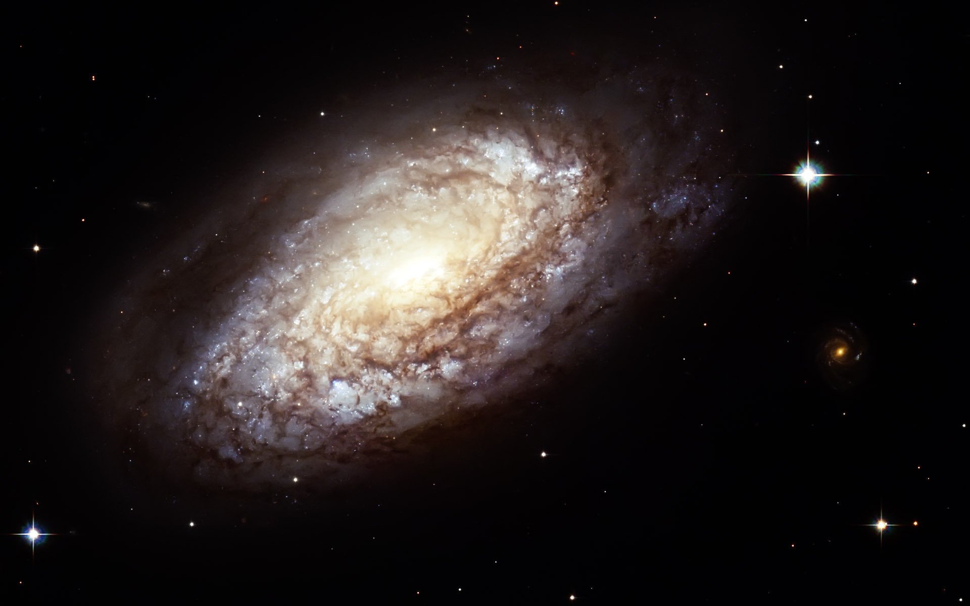 galaxia hubble fotografía telescopio