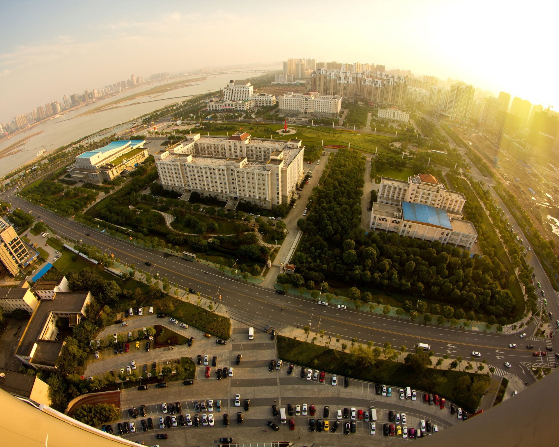 panorama best view height scenery building ciudad edificios city