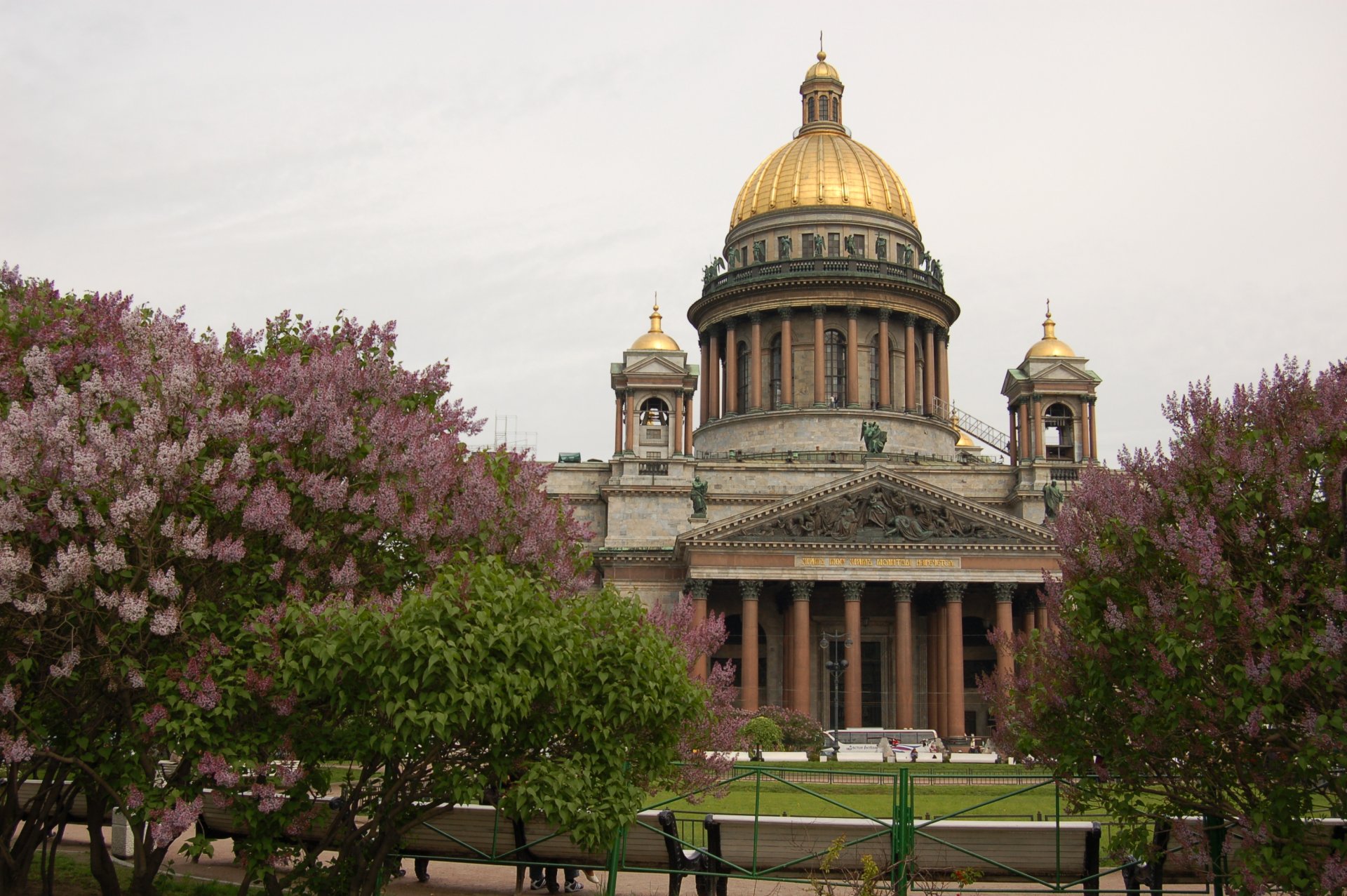 питер исакиевский собор весна