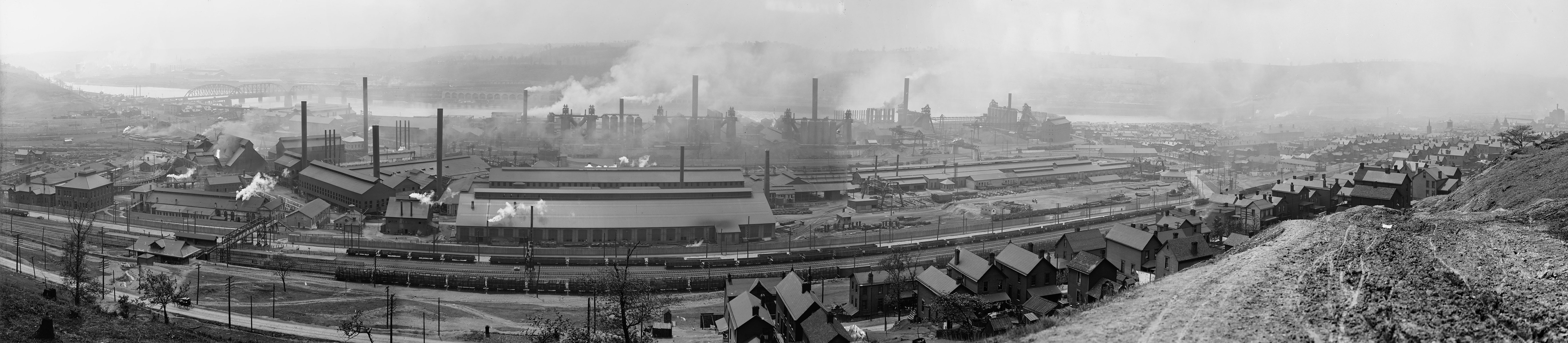 braddock pensylwania stany zjednoczone panorama