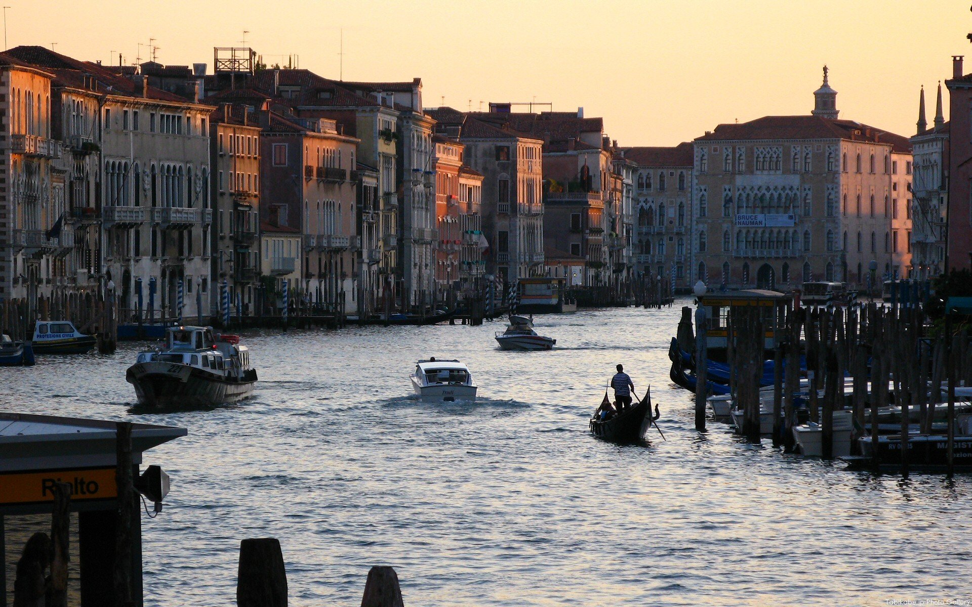 venise italie gondole