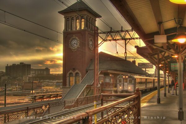 Horloge à la gare