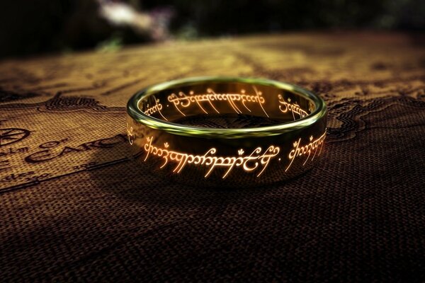 Der Ring der Allwissenheit aus dem Herr der Ringe