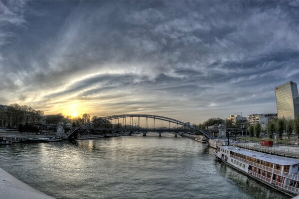 The River of France in Paris Austerlitz