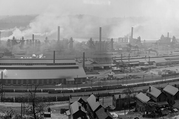 Stan Pensylwania USA. Panorama