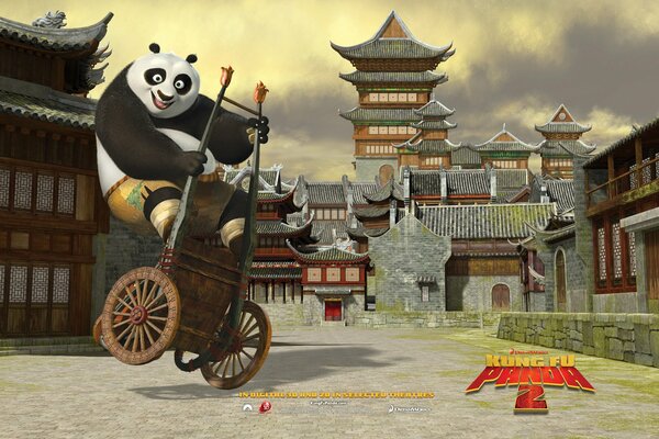 Panda di Kung Fu Panda 2 dreamwork