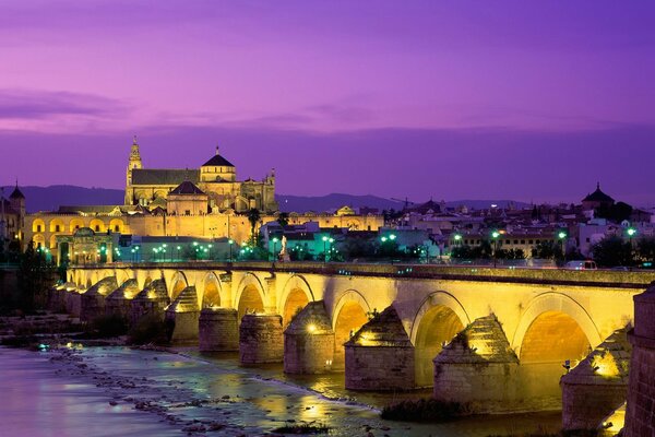 Die römische Brücke im spanischen Córdoba