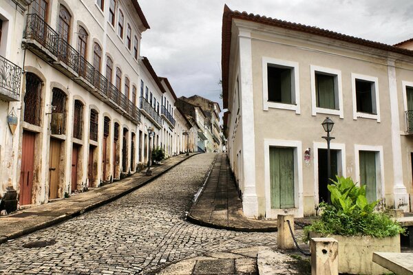 Rues étroites de la maison