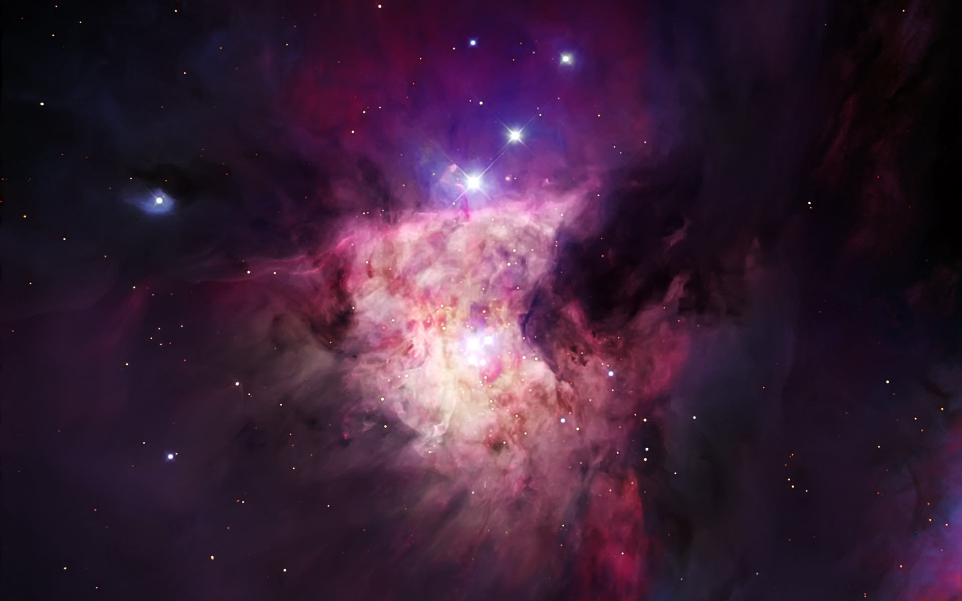 nebula beautiful purple space