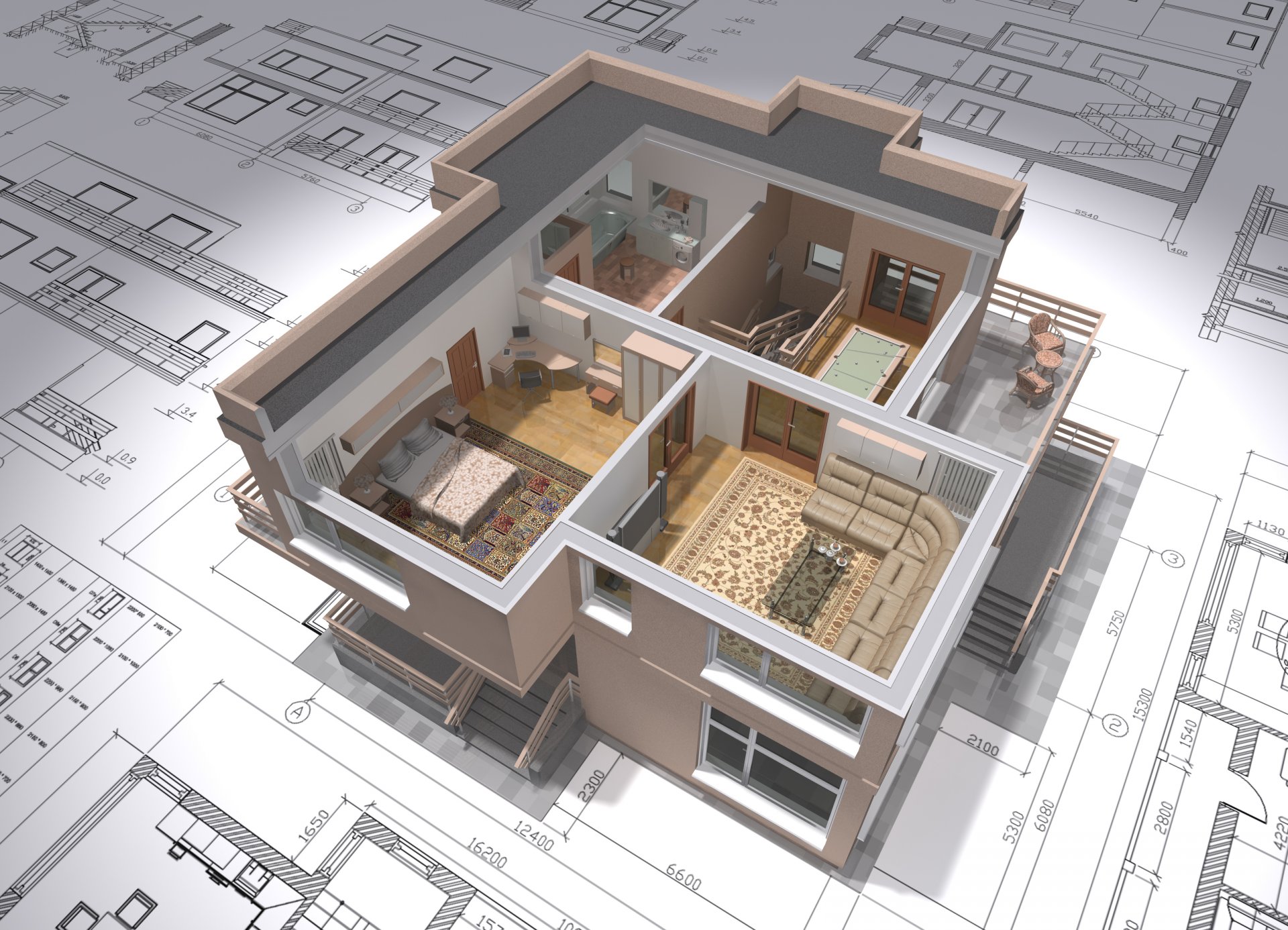 casa design architettura piani distribuzione