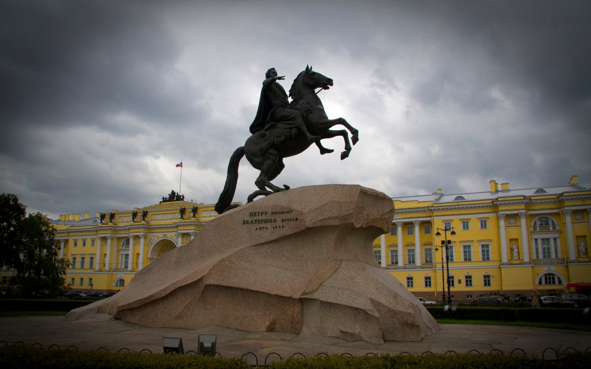 denkmal peter der kupferreiter st. petersburg peter