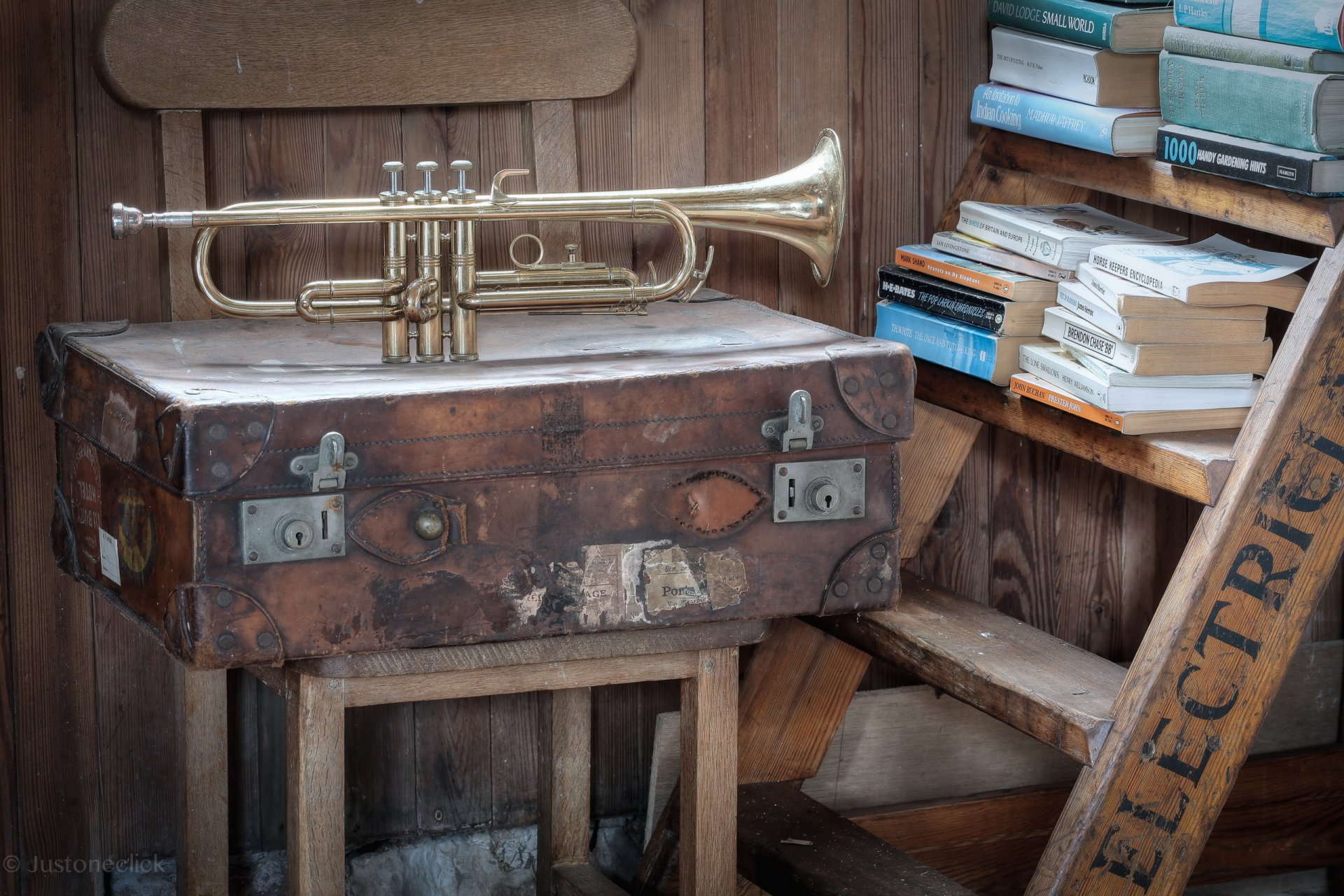 trompette musique valise