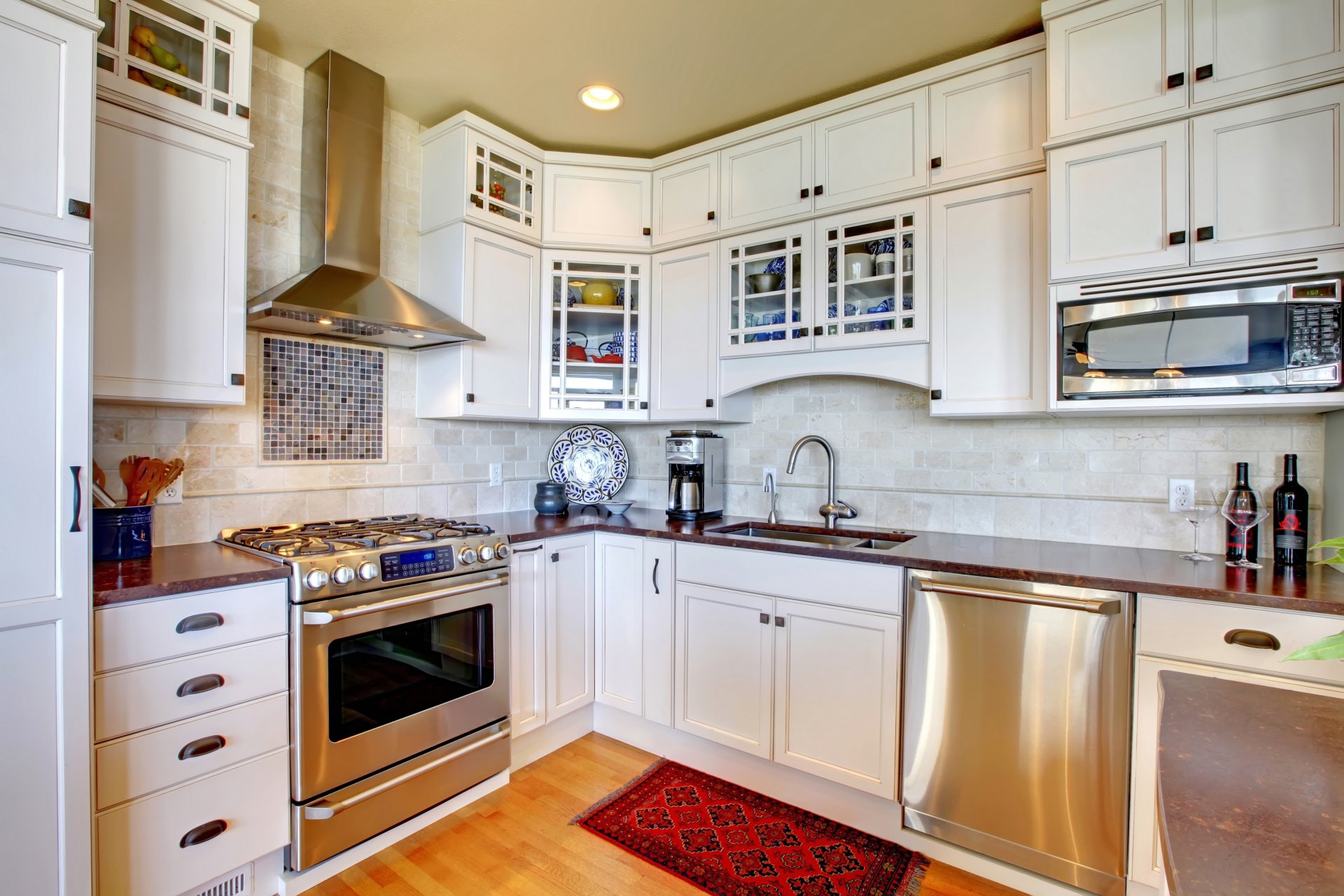 interior design kitchen set photo