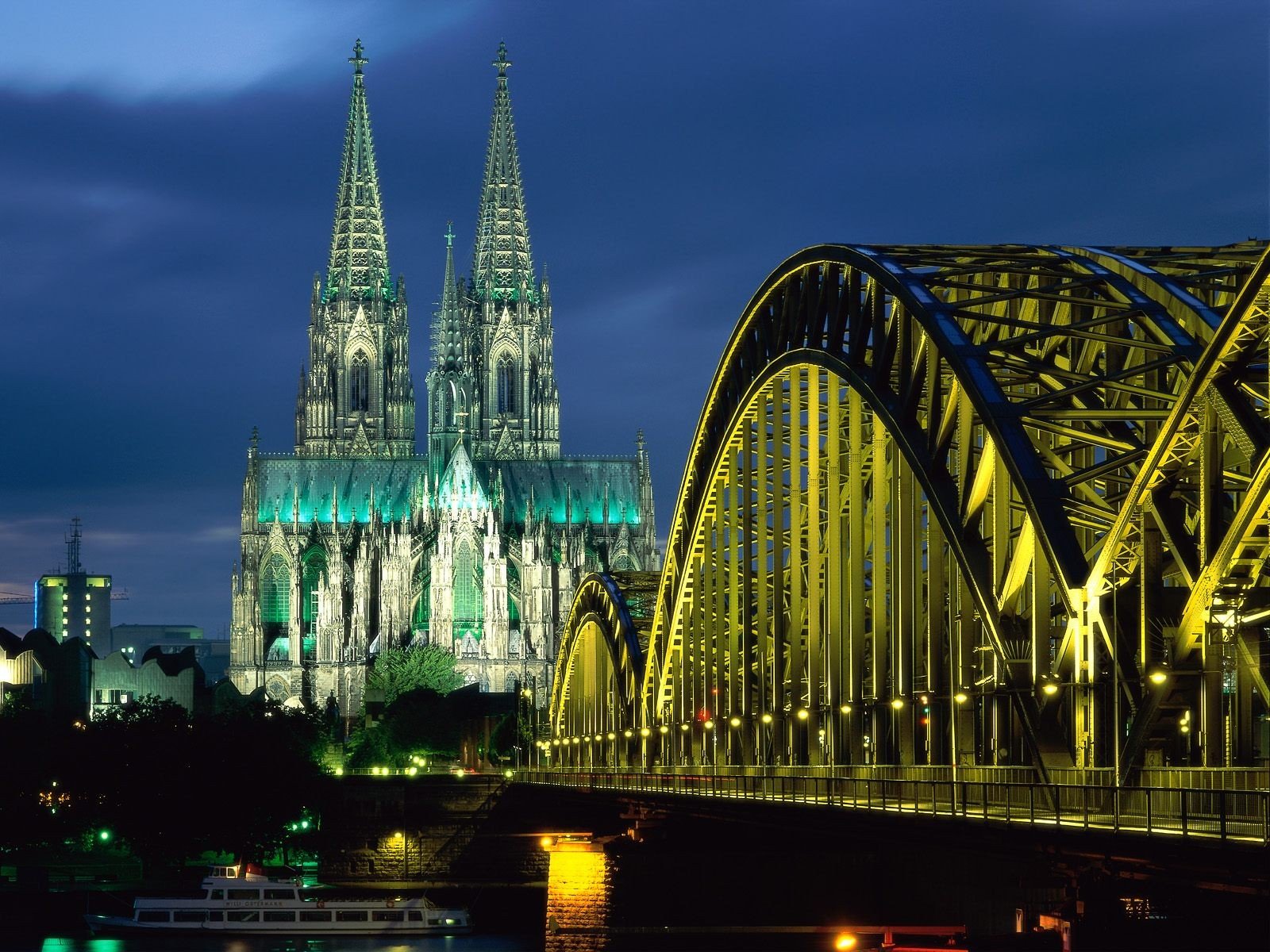 deutschland brücke kathedrale