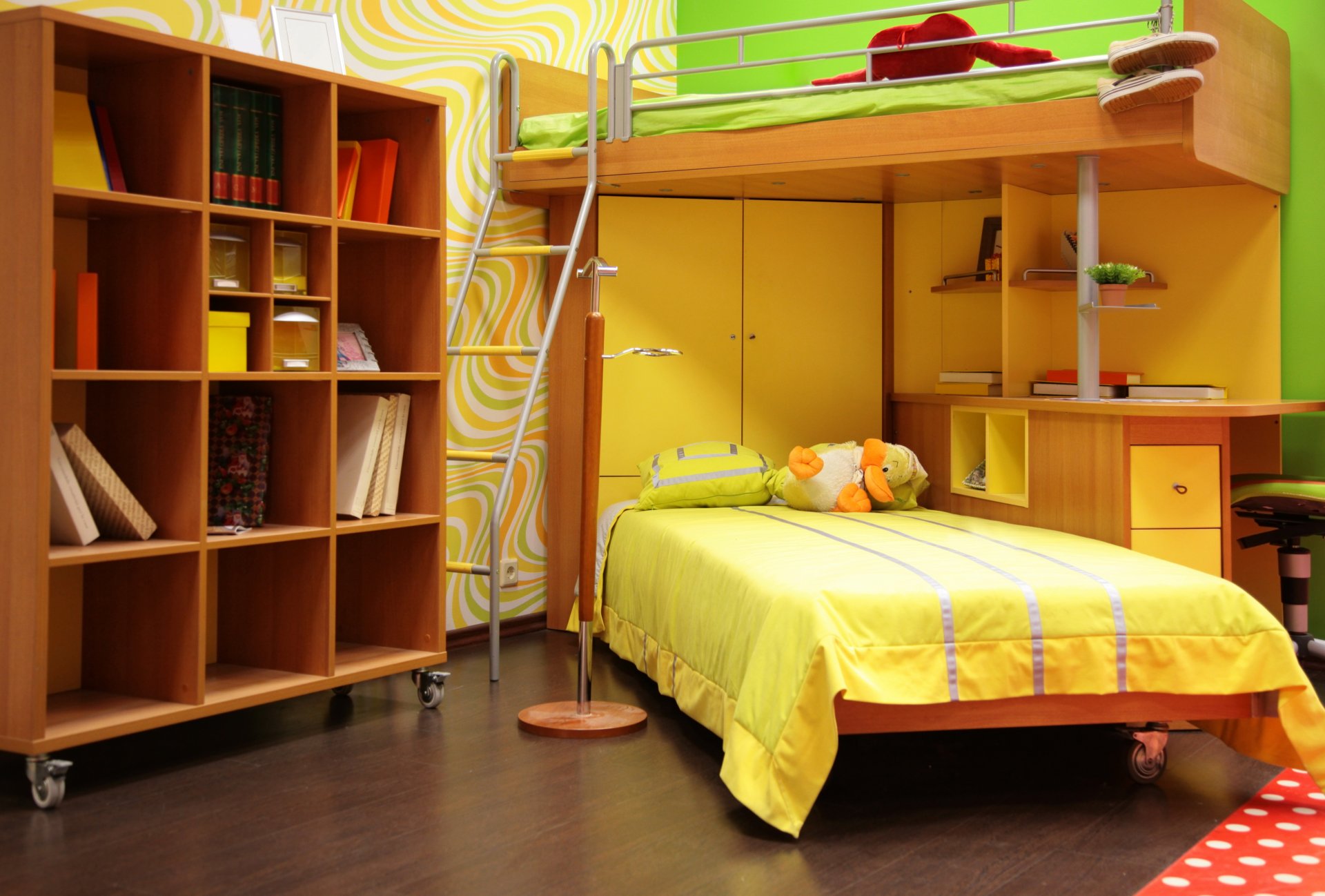 intérieur lit enfants chambre photo