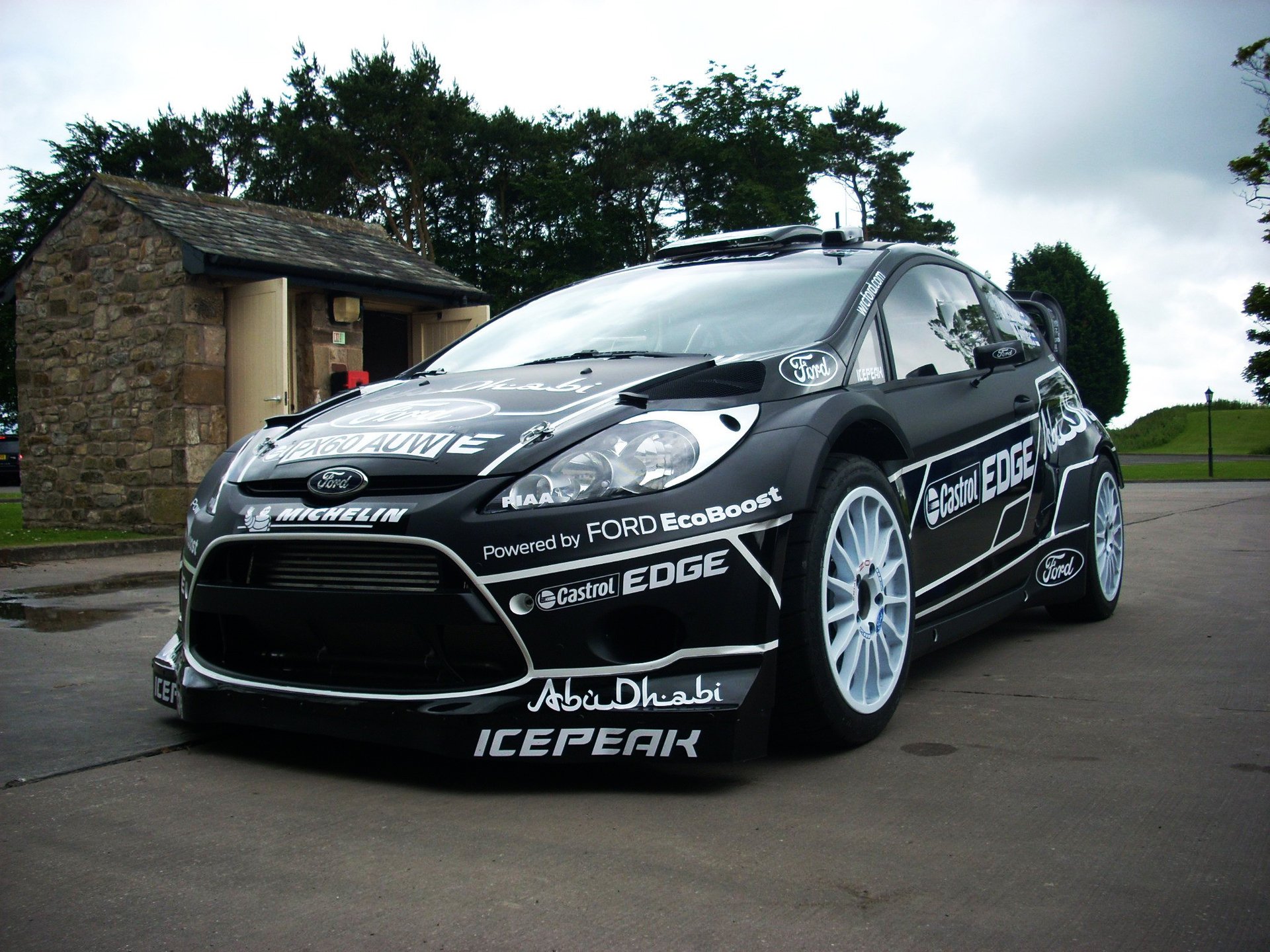 black editiod ford wrc black fiesta r