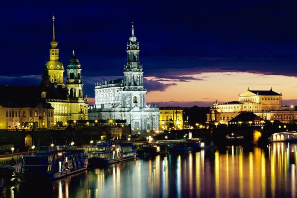 Germany, image of the city bridge