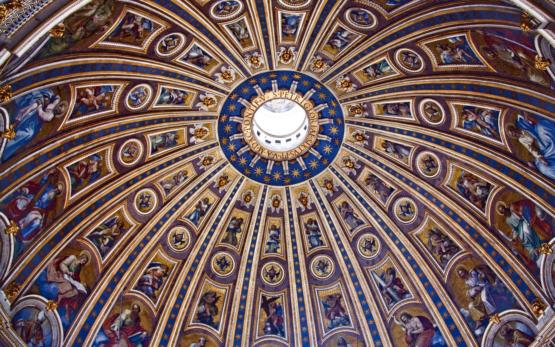 rome vatican city st. peter s basilica dome