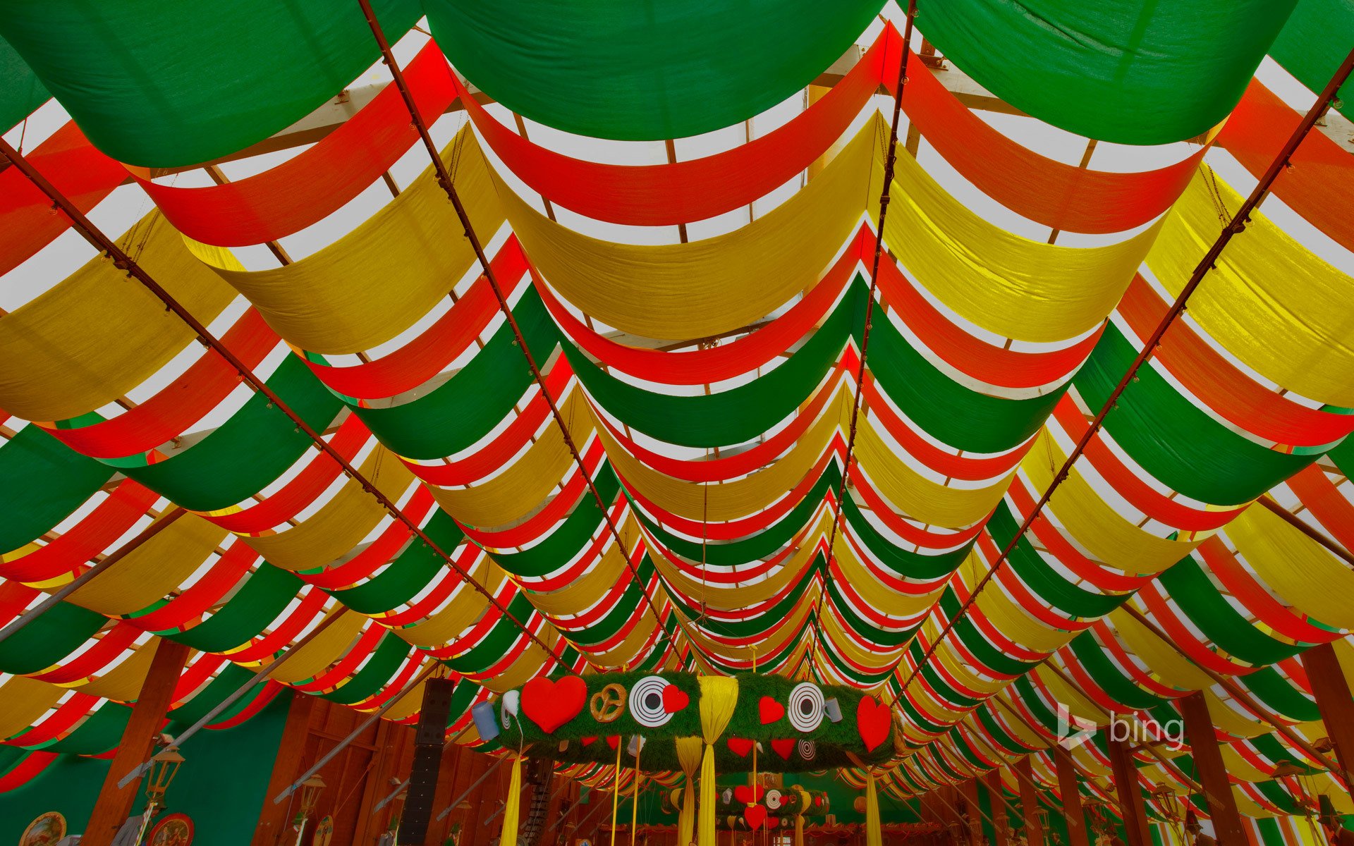 bierzelt oktoberfest münchen deutschland farben urlaub