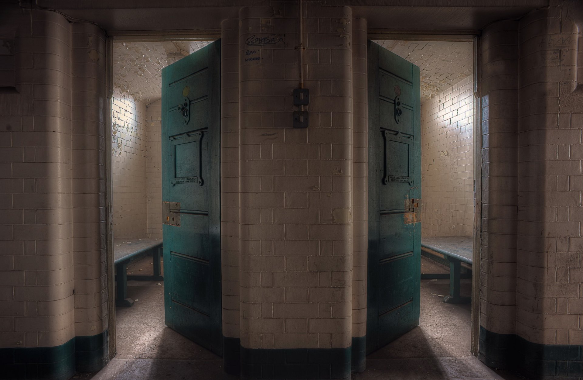 prison camera interior