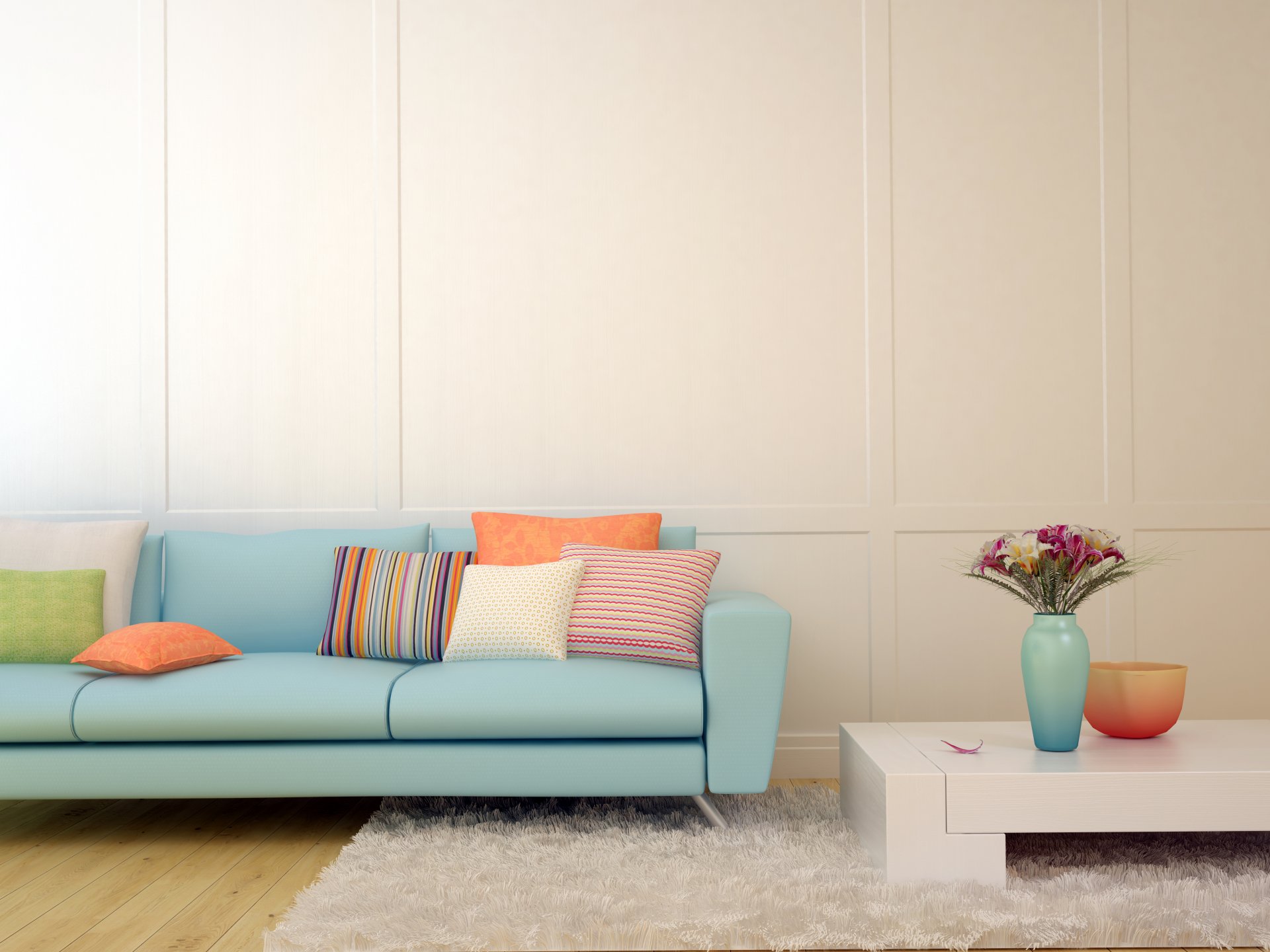 design wnętrze pokój meble sofa