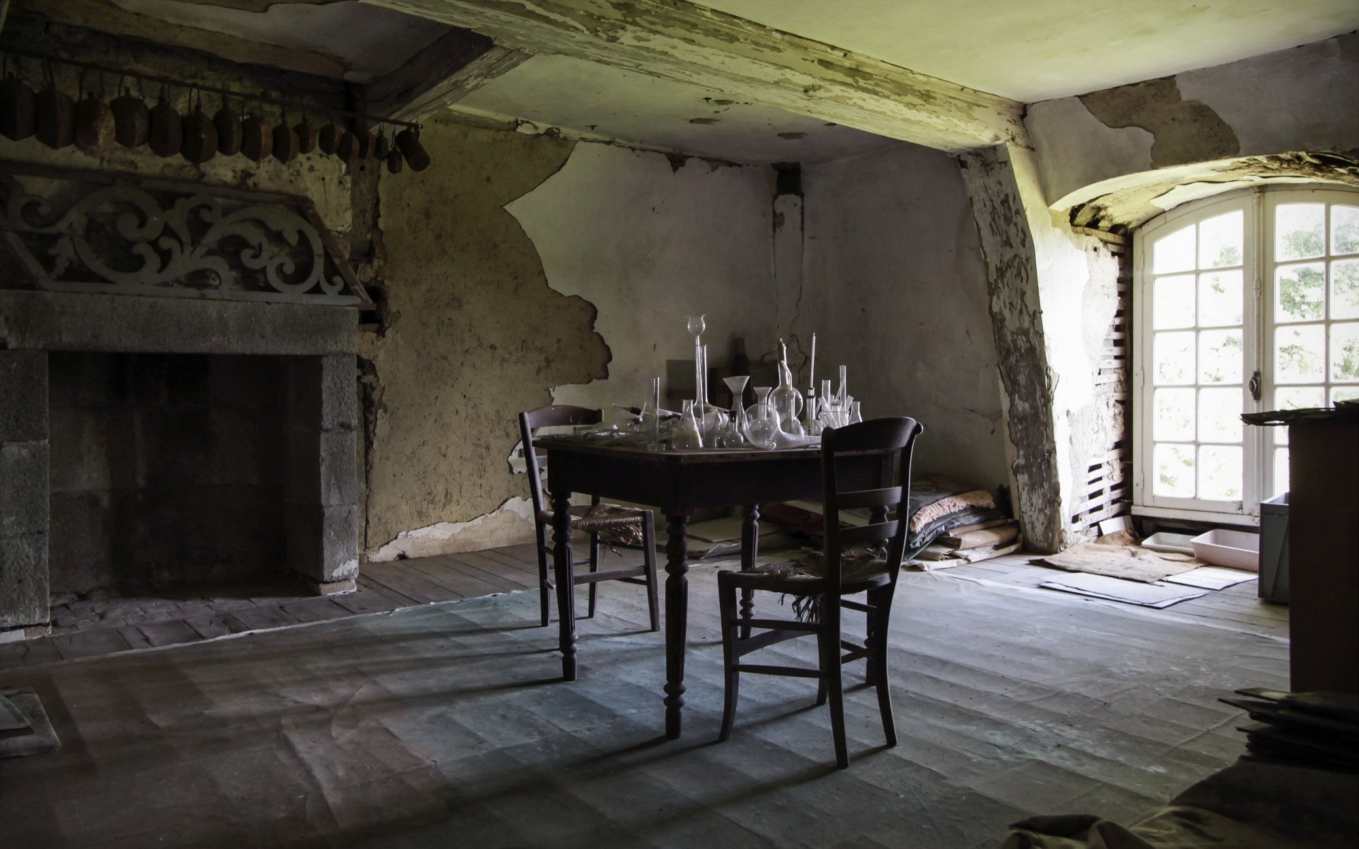 habitación escritorio interior