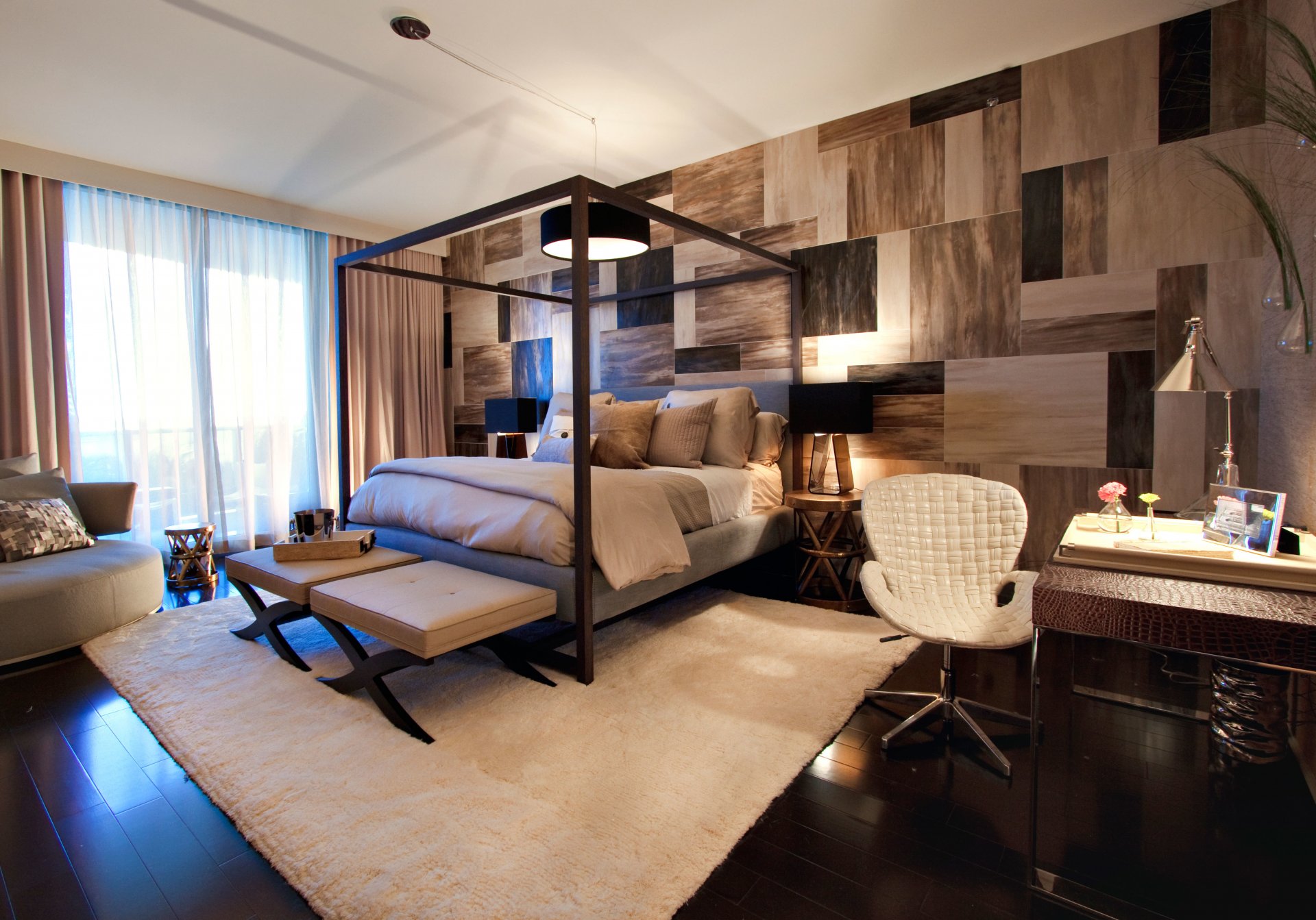 interieur stil design zimmer schlafzimmer miami beach residencial projekt bad club