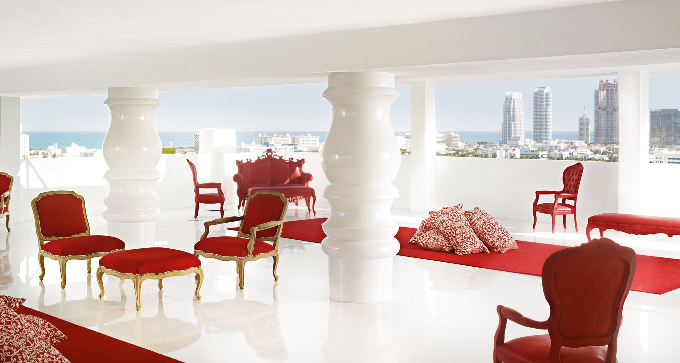 intérieur style design prémisse hôtel miami