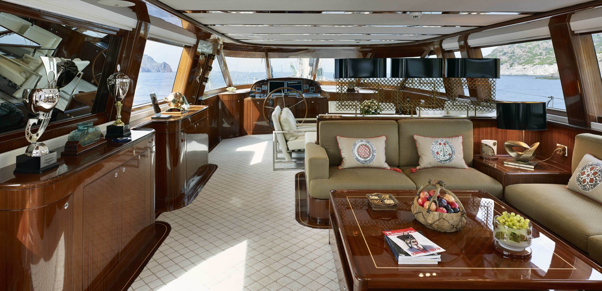 innenraum stil design yacht luxus luxusyacht nett