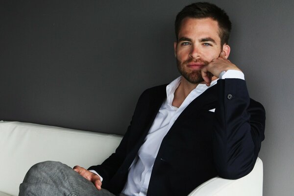 Berühmter Schauspieler Chris Pine