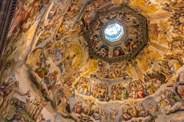 Cúpula de la catedral de Santa Maria Del Fiore en Florencia