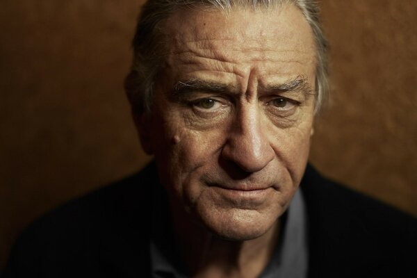 Portrait de l acteur Robert Niro