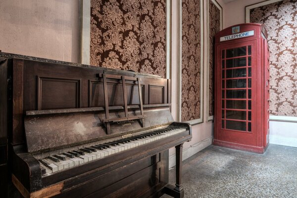 Telefono pianoforte gioco insturment