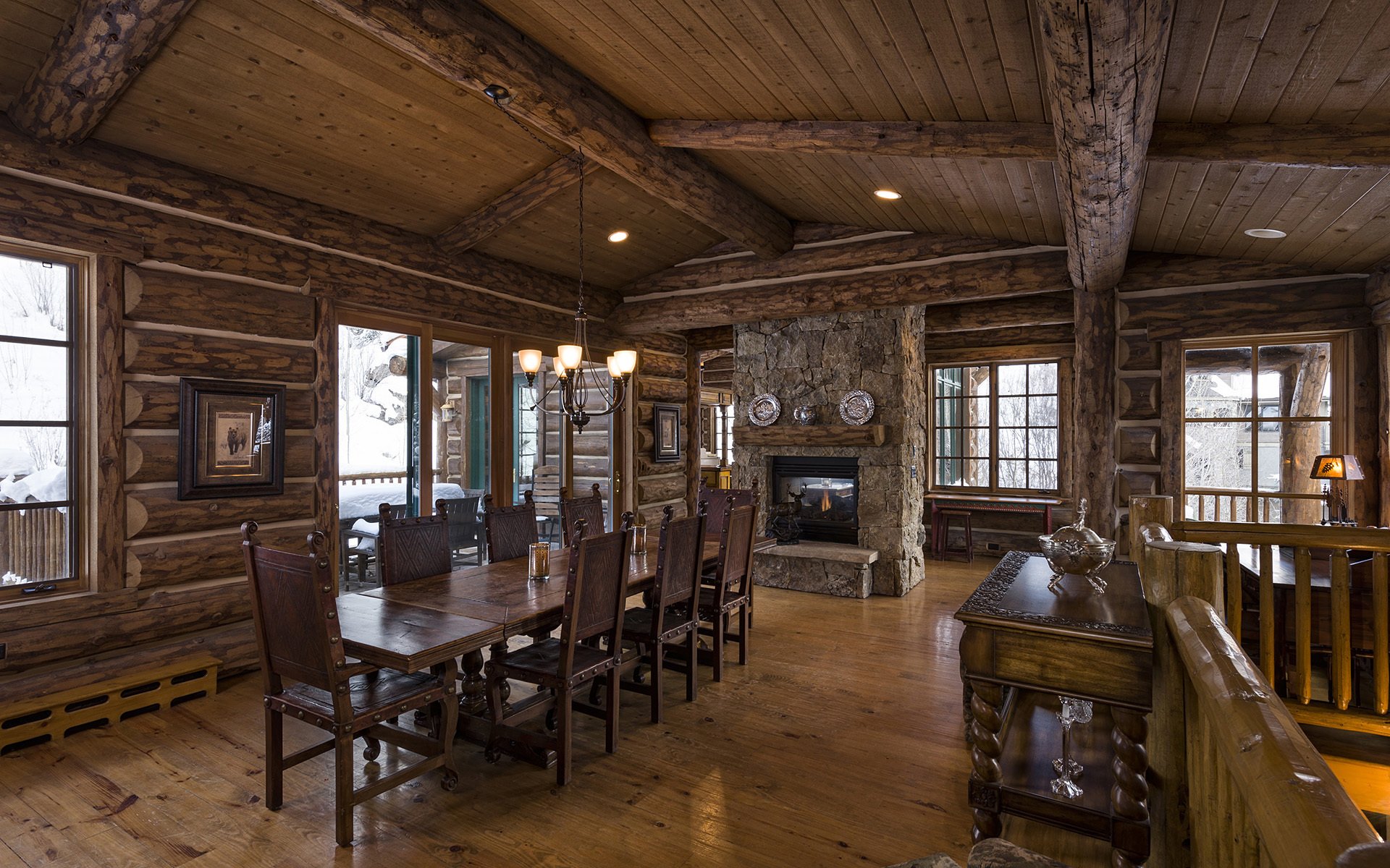 blauer himmel hütte abendessen zimmer prestigeträchtig zuhause magazin