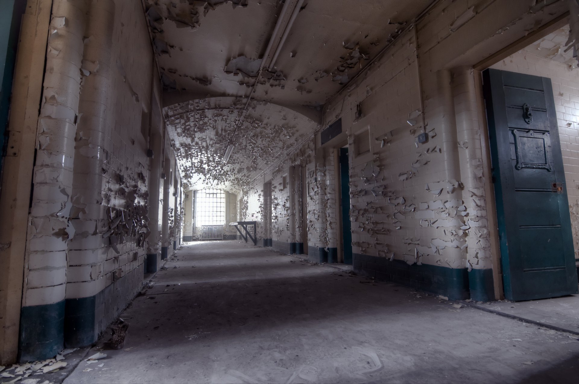 prison cellules intérieur