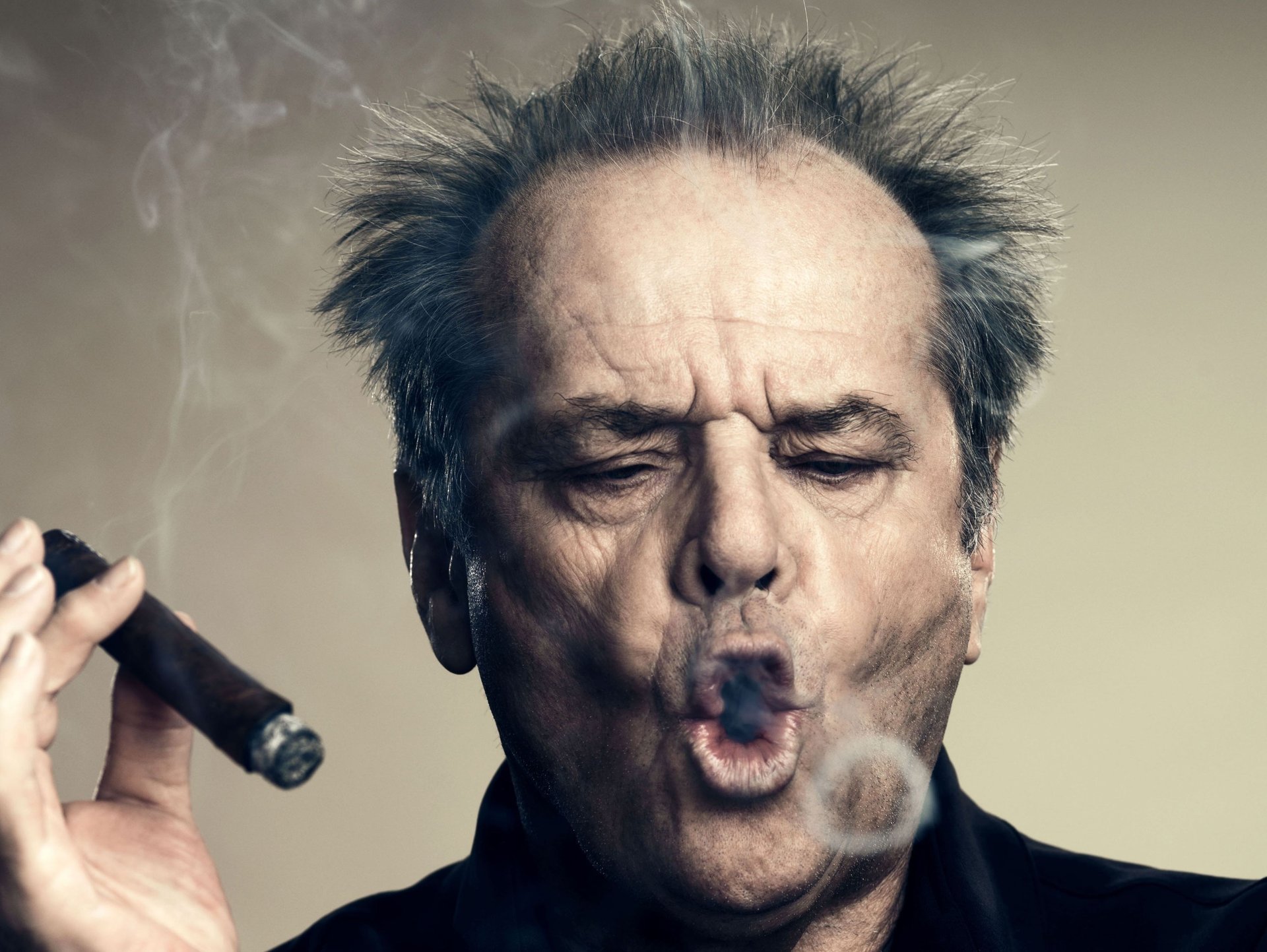 actor cigarro humo jack nicholson jack nicholson