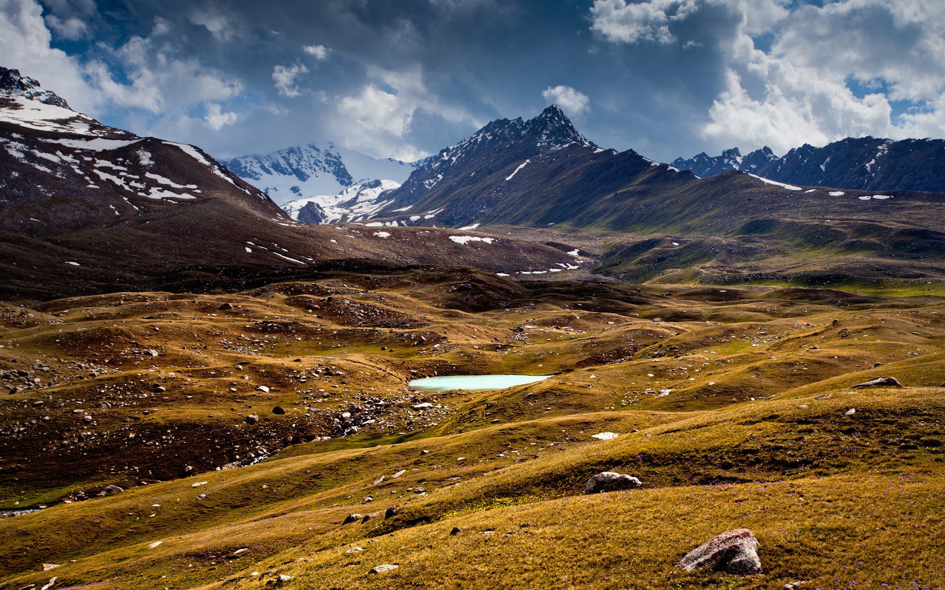 chistoprudov kirghizistan montagnes lac