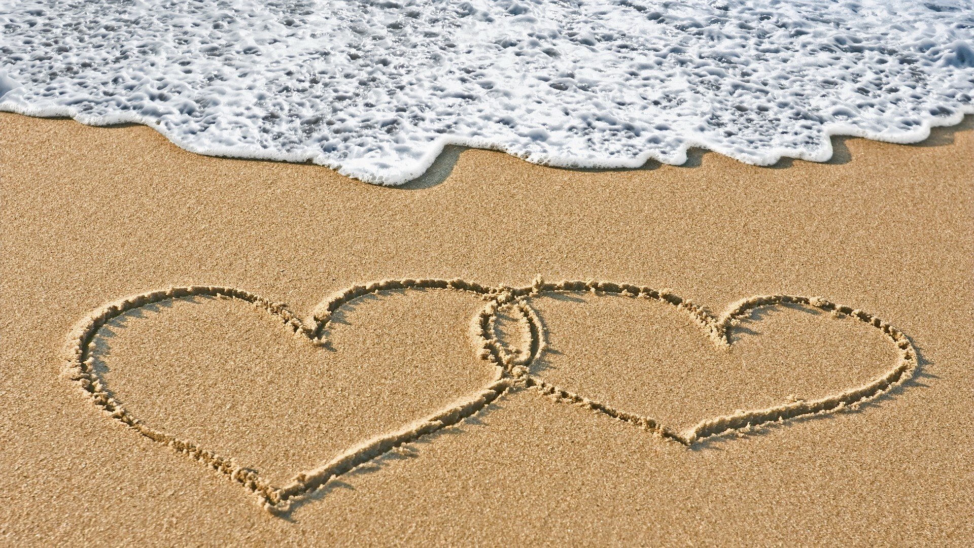 beach love heart sea the ocean sand loyalty romance