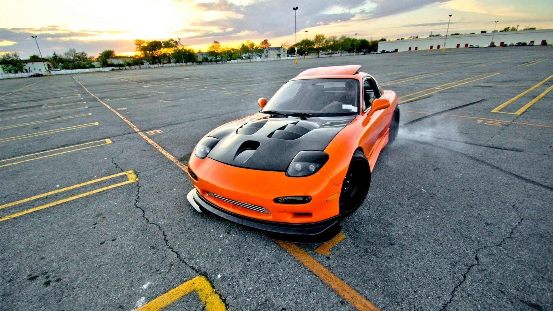 japan car shift style wallpapers mazda rx7 tuning jdm orange voiture drift