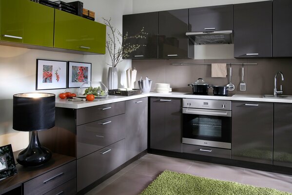 Kitchen with modern design