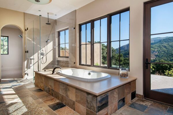 Prestigious bathroom interior