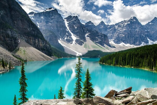 Lago di montagna nel Parco Nazionale