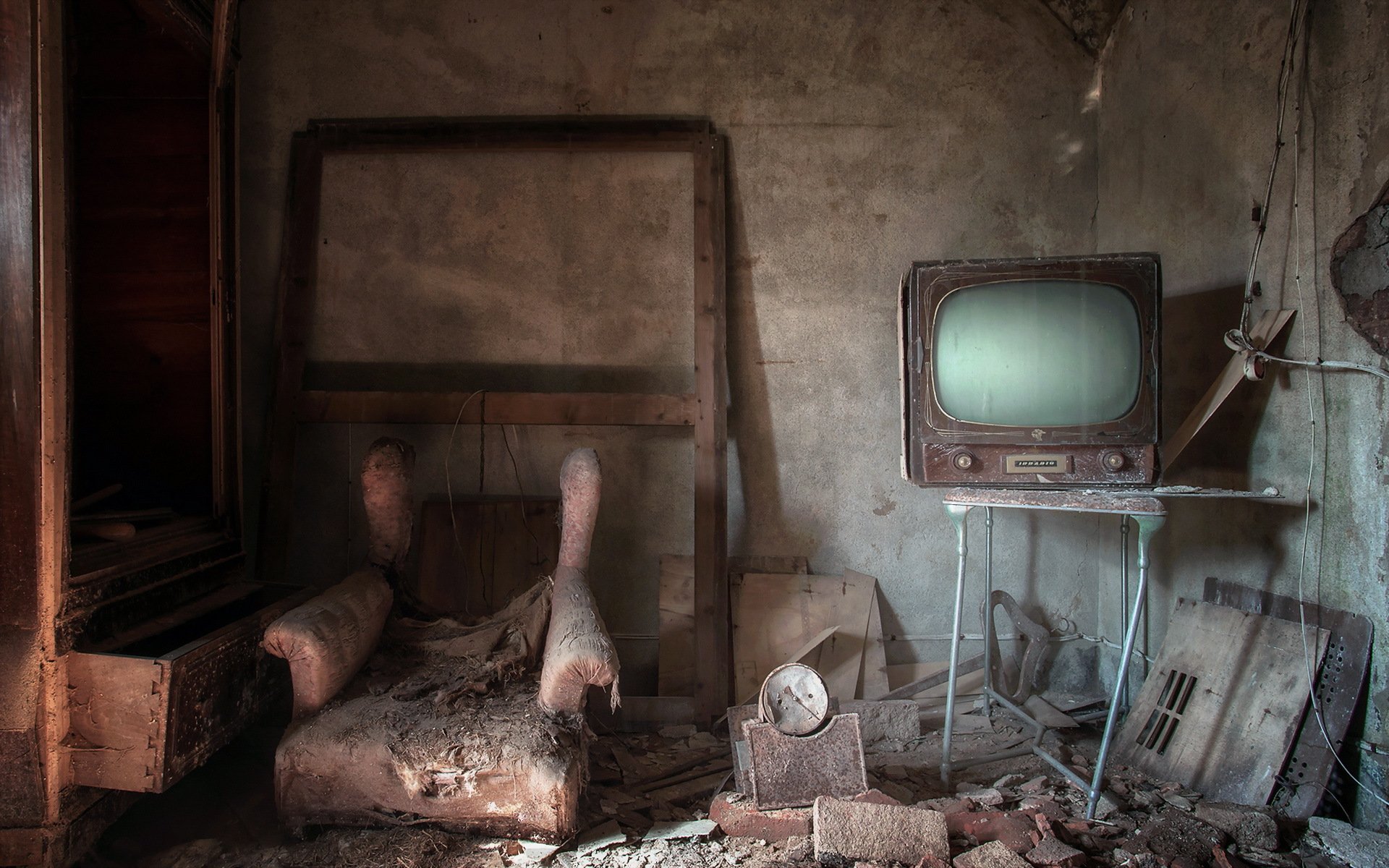 habitación tv interior